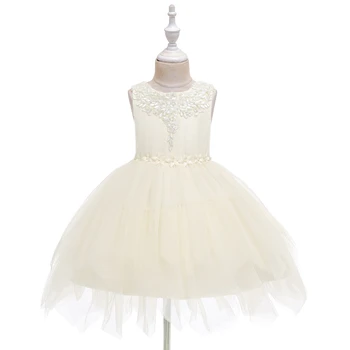 Piger Party Kjoler prinsesse kjole pige vestido robe enfant fille blonder kjole klæder kleider petite robe fille jurkjes jurken 2020
