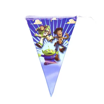 Disney Toy Story Tema 50/80pcs festartikler af Papir Kop Plade Serviet Flag Til Børne Fødselsdag Part Forsyninger Bannere Bryllup Indretning