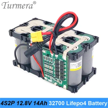 12V Pack12.8V 14Ah 4S2P 32700 Lifepo4 Batteri med 4S 40A BMS Afbalanceret for El-Båd og Uninterrupted Power Supply 12V