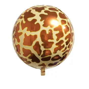 Jungle Safari Tema Part Ballon Guirlande-Kit Dyr Balloner palmeblade for Kids Drenge Fødselsdag, Baby Shower Dekorationer