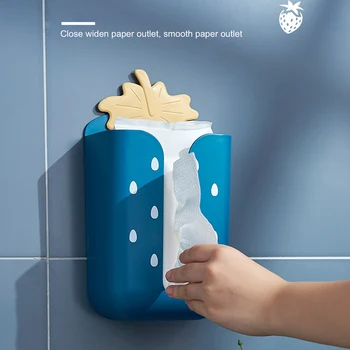 Køkken vægmonteret Pumpe toiletpapir opbevaringsboks Skrald Indehaveren Sag