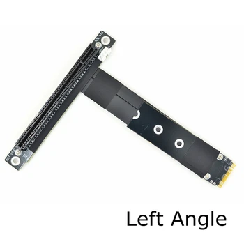 M. 2 NGFF NVMe til PCIe x16 Udvidelse Adapter Kabel Gen3 SATA Strøm Kabel-32G/BPS PCI-E 3.0 Riser Card 16x for BTC Miner 2230 2242