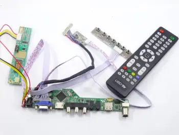 TV LED AV VGA-HDMI-kompatibel LCD-RF-Controller Board kit Til LTN156AT01 1366×768 15.6