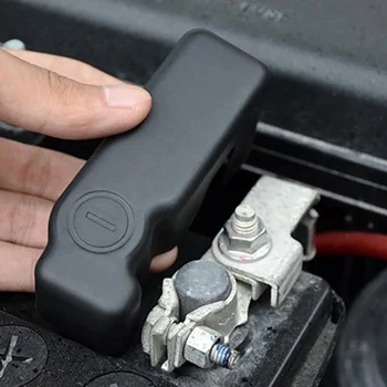 Bilens Batteri Anode Beskyttelse Dække Negative Elektrode Protektor For Land Cruiser Prado