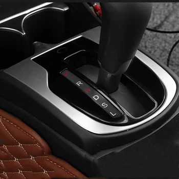 ABS Chrome Bil Centrale Konsol Gear gearstangen Max Panel Dækker Trim Automotive Interiør til Honda City-2019