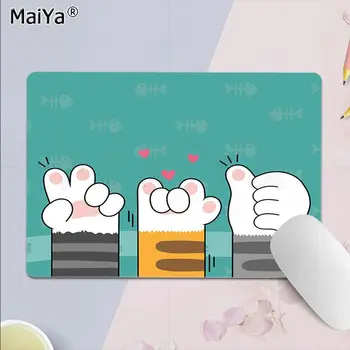 MaiYa søde baby kat paw Non-Slip PC-Tastaturer Mat Gummi Gaming musemåtte, Bruser Mat Størrelse til Spillet Tastatur Pad til Gamer