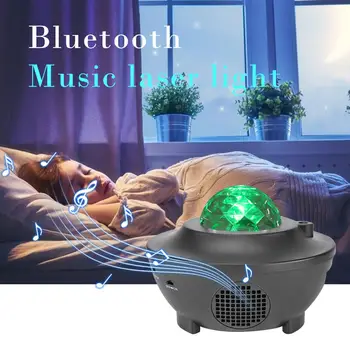 Neon Tegn til Værelse, Soveværelse Indretning Farverige Stjerneklar Nat Bluetooth USB-Musik Afspiller Børn Nat Lys Galaxy Projektor Lys