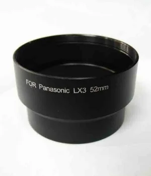 52 mm 52 mm filter mount Linse Adapter Tube Ring til Panasonic kamera LX3