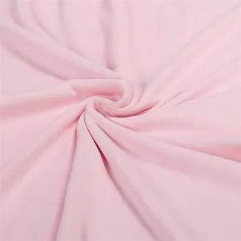 GOD 1pc160x50cm Bomuld Jersey Stof Økologisk Bomuld Patchwork Pink Farve Strik Stof Syning Materiale Til Diy Baby Tøj