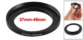 SODIAL(R) Kamera Udskiftning 37mm-46mm Metal Trin Filter, Ring-Adapter