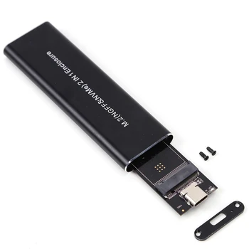 USB-3.1 Type-C SSD Ekstern Boks Tilfælde Aluminium Legering M. 2 NVME/NGFF ssd-Disk Mobile Kabinet Adapter