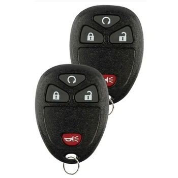 Keyless Entry Fjernbetjening Bil Key Fob for Chevrolet Silverado 1500 2500 3500 15913421 OUC60270