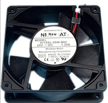Nfor MB-MAT 4715SL-05W-B60 DQ1 DC 24V 1.20 EN 120x120x38mm 2-wire Server Cooling Fan
