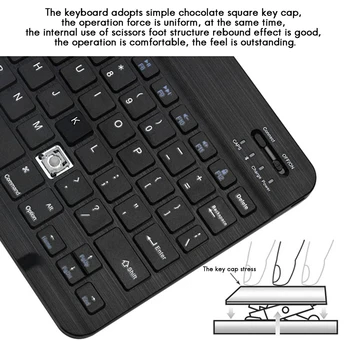 Tablet Tilfælde+Tastatur til ALLDOCUBE IPlay40 Tablet 10,4 Tommer PU Læder taske Anti-Fald Flip Case Tablet Stå