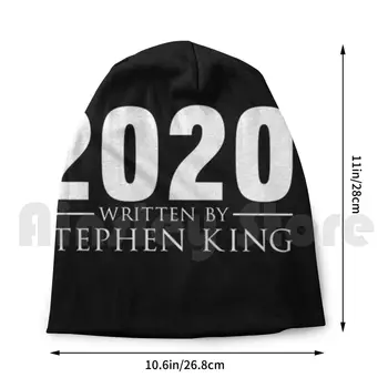 2021 Skrevet Af Stephen King Beanie Afdækning Cap DIY Print Pude 2021 Skrevet Stephen King Skriver Skrev Thriller, Gyser