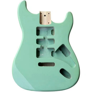 Lys Grøn Farve ST El-Guitar Krop Træ til DIY-Guitar Krop Udskiftning