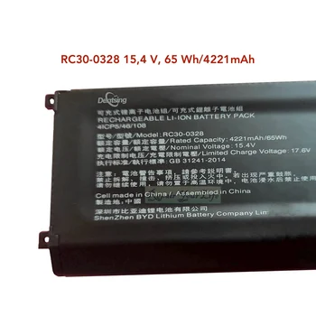 15.4 V 65Wh/4221mAh Laptop batteri RC30-0328 For Razer Blade 15 RZ90-0328 RZ09-03304x RZ09-03305x RZ09-0330x 2020 Udskift Batteriet