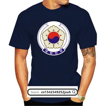 Bandeira da coreia do sul kor ko presente de aniversário t camisa gøre emblema do sul da coreia do sul