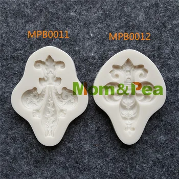 Mor&Ært MPB0011-12 Dekoration Formede Silikone Formen Kage Dekoration Fondant Kage 3D Formen fødevaregodkendt