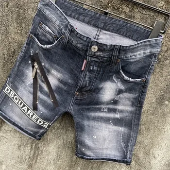 Kvinder/mænd sommeren Nye biker jeans shorts
