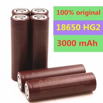 20PCS Oprindelige HG2 18650 3000mAh batteri 18650 HG2 3,6 V dedikeret Til hg2 Magt Genopladeligt batteri til 18650 batteri pack