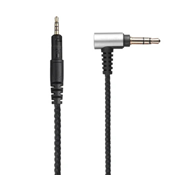Udskiftning Hovedtelefon Kabel -Audio Kabel-Udvidelse Musik Ledningen til ATH-M40x M50x M60x Kablede Gaming Headset Hovedtelefon