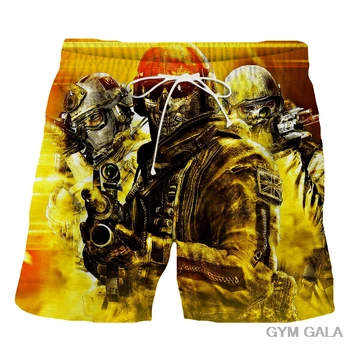 Populære Spil Stil, Casual shorts Call of Duty Modern Warfare 3D Printet Mænd/Kvinder Mode Cod Trendy Bukser til Mænd beach bukser