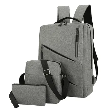 Casual mænds personlighed splejsning rygsæk i tre dele udendørs rejse computer rygsæk mænds taske