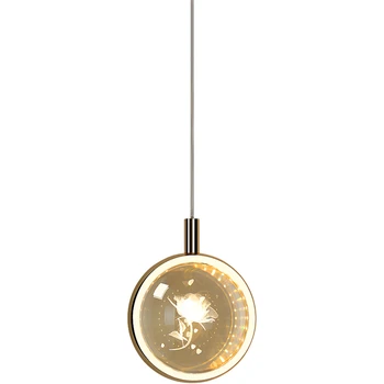 Nordisk Luksus Krystal Kugle-LED Pendel Lamper Restaurant, Bar Hængende Belysning Badeværelse Soveværelse Sengen Art Deco-Vedhæng Lys