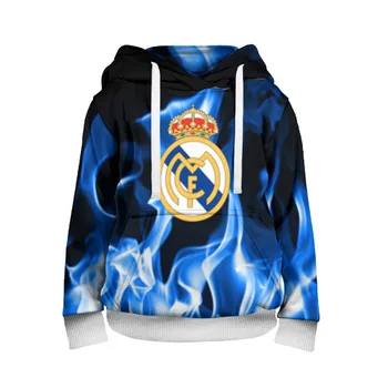 Børns sweatshirt 3D Real Madrid