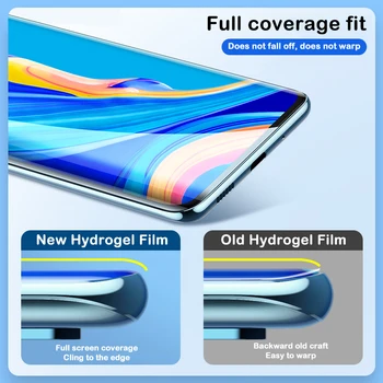 4-i-1 Hydrogel Film på for Oppo A54 A74 A94 5G Skærm Protektor Beskyttende film Til Oppo En 54 74 94 sikkerhed filmen er ikke glas