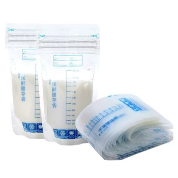 30 Stk Baby Opbevaring Poser Til Bryst Mælk 250 ml BPA-Fri Baby Safe Mor Mælk Fryser Fodring Tasker næringsmidler til Opbevaring af Mælk Taske
