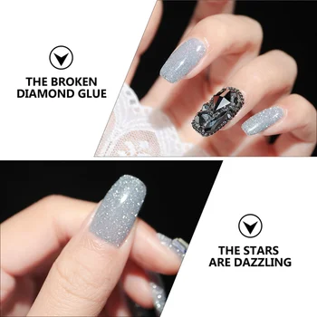 Negle Shop Neglelak, Lim Sprudlende Diamant Shimmer Effekt Neglelak