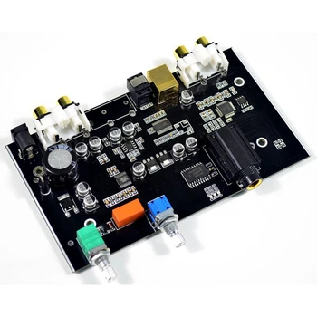 PCM5100 Fiberoptiske USB-Dekoder yrelsen Digital-Til-Analog-Converter 96KHZ for PC TV-Forstærker