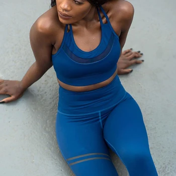 Trænings-Og Tøj Kvinder Elastisk Sportslige Leggings Stribe Print Træning Legging Yoga Push Up Bukser, Leggins