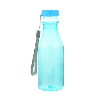 550mL Transportabel vandflaske For at Rejse Kører Camping Candy Farver Ubrydelig Matteret lækagesikre Plast Kedel