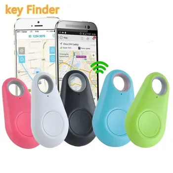 Smart Fjernbetjening Anti Tabt Nøglering Alarm Bluetooth-Tracker Key Finder Tags Keyfinder Localizador Bi-Retningsemt Søg