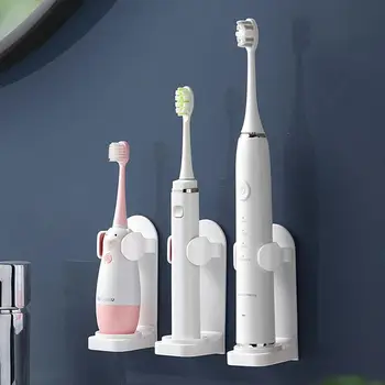 Vægmonteret Automatisk Lagring Holder Tandbørsten Stå Rack Arrangør Elektrisk Tandbørste Vægmonteret Holder