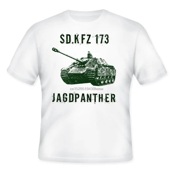 Jagdpanther tysk Ww2 Tank Grafisk T-Shirt Herre Mode t-Shirt Blød T-Shirt s Toppe Tøj