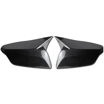 ABS Carbon Fiber Rear View Mirror Housing Ox Horn dækkappe -Side Spejl Cover til Chevrolet Malibu XL 2016-2020