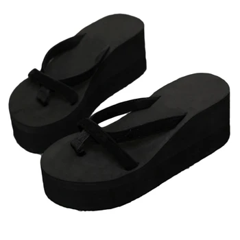 Sommer Sandaler, Kiler Kvinder Glide Klip-Klappere Beach Sandaler, Sko Fashionable Casual Sandaler Kvindelige Damer Sko