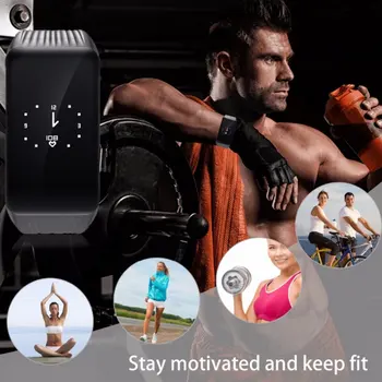 Fashionable Smart Armbånd Udendørs Smart Ur Vandtæt K1 Smartwatch Let Puls Armbåndsur