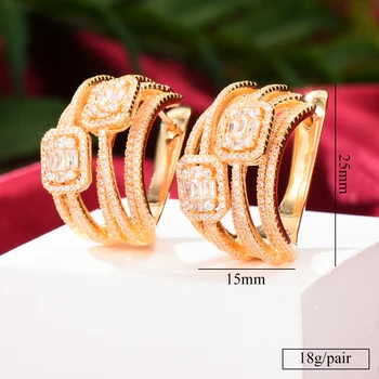 Missvikki Nye Charms Luksus Søde Vintage Vedhæng Øreringe Fuld Mirco Banet Crystal Zircon Dubai Bryllup Mode Smykker