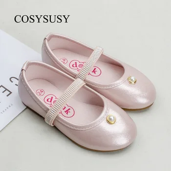 Udenrigshandel prinsesse sko flad bund piger 2021 children ' s casual koreanske version af pearl børn børn sko sko