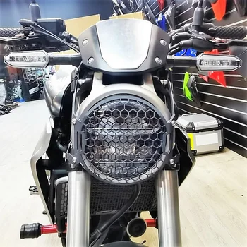 Motorcykel Forlygte Grill Guard Lampe Dække Protektor for 2017-2020 Honda CB300R CB250R CB125R CB150R