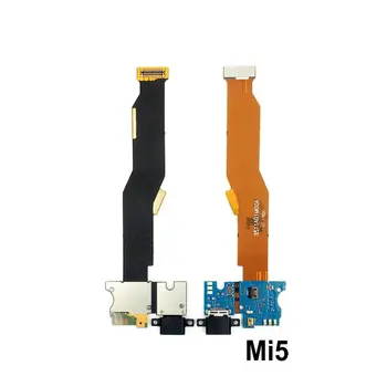 Den oprindelige Xiaomi 5 M5 USB-Opladning Oplader Dock-Stik Port Flex Kabel med Mikrofon