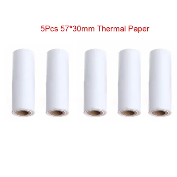 H7JA 5PCS 57x30mm Termisk Modtagelsen af papirrulle til Mobile POS-58mm Termisk Printer Masse
