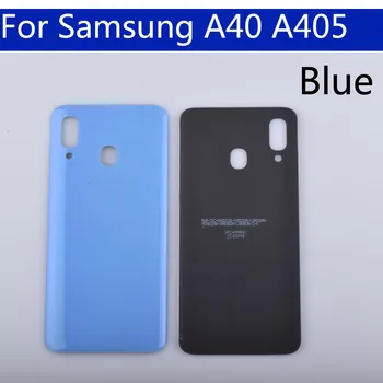 10stk\Masse Til Samsung Galaxy A40 A405 A405F SM-A405F Boliger batteridækslet Tilbage Dække Sagen bagpanel Chassis Shell Til A40 2019