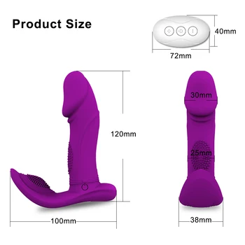 Kvindelige Dildoer Klitoris Vibrator Anal Trådløs Fjernbetjening Sex Vibratorer Til Kvinder G Spot Prostata Massager Sex Maskine Shop