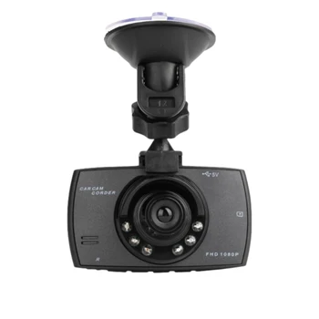 Bil Dash Cam 2,4 Tommer 1080p Full HD DVR Kamera nattesyn Optager Dashcam